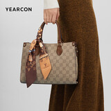 意尔康斜挎单肩托特包大容量送老婆包手提包包女款2025年圣诞节元旦礼物