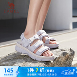 骆驼（CAMEL）魔术贴撞色沙滩凉鞋女运动休闲鞋子 K23M16L2002 薰衣草紫 36