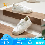 361°运动鞋女苏打3春夏季情侣复古厚底休闲板鞋子女682516615-5
