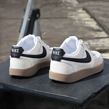 耐克（NIKE）男鞋板鞋 2025新款夏季时尚运动鞋舒适耐磨低帮运动休闲鞋滑板鞋 COURT VISION/白棕 热销主推 44