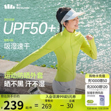 蕉下（beneunder）外套春夏款女防晒衣运动修身立领高弹运动户外DS837若芽绿M