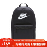 耐克NIKE双肩包中性电脑包旅行HERITAGE休闲包书包 DC4244-010黑中