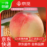 京觅无锡阳山水蜜桃 净重4.8斤+ 单果4-5两 12个 精美礼盒 源头直发