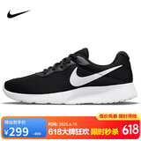 耐克NIKE女休闲鞋透气新版天君TANJUN运动鞋DJ6257-004黑37.5