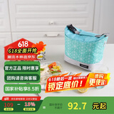 乐扣乐扣（LOCK&LOCK）耐热玻璃保鲜盒微波炉饭盒上班学生分隔餐盒可冷藏配便当包两件套