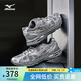 美津浓（MIZUNO）【RACER S】软底轻便运动跑步鞋男女同款缓震透气休闲慢跑鞋 24/野鸽灰 40 (255mm)