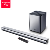 山水（SANSUI）DV-92A 回音壁音响 音箱 家庭影院 Soundbar电视音响 蓝牙智能音响 条形音响 壁挂音响 独立低音炮