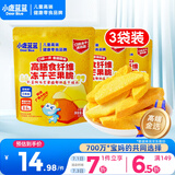小鹿蓝蓝五一休闲零食高膳食纤维冻干芒果脆10g*3袋儿童零食富含膳食纤维