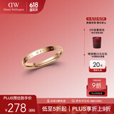 丹尼尔惠灵顿（DanielWellington）dw戒指女时尚首饰玫瑰金情侣对戒生日礼物送女友DW00400016