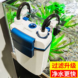 森森（SUNSUN）鱼缸过滤器壁挂过滤桶外挂式净水循环系统 5W小号壁挂过滤器+滤材套餐