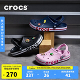 crocs卡骆驰贝雅卡骆班|205089 深蓝/辣椒红-4CC 45(290mm) 