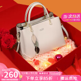 viney牛皮包包女包斜挎妈妈包中年单肩手提包生日520送女朋友礼物老婆