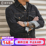 马登工装 复古TYPE III经典原色牛仔夹克机车修身外套男潮 牛仔蓝 S