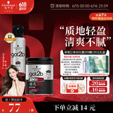 施华蔻（Schwarzkopf）got2b非凡绅士定型套装发胶200ml+发蜡100g定型发蜡发泥新老包装