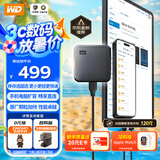 西部数据(WD) 1TB 移动固态硬盘（PSSD）Elements SE新元素 SSD type-c接口 手机直连笔记本电脑外接