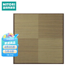 NITORINITORI宜得利家居 日式客厅拼接加厚垫子家用卧室榻榻米垫 棕色