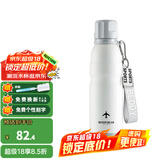 杯具熊（BEDDYBEAR）情人节礼物运动保温杯 男女士户外旅行运动健身水杯子 极地白+杯刷 600ml 316不锈钢