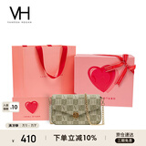 VANESSA HOGAN【送礼推荐】VH女包山茶花信封包高级感包包老花链条包单肩斜挎包