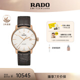 雷达（RADO）瑞士手表晶璨系列男士机械表皮带商务简约