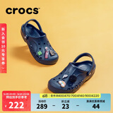 crocs卡骆驰贝雅洞洞鞋沙滩鞋|10126 深蓝-410 45(290mm) 