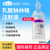 徽千方乳酸钠林格注射液100ml宠物狗狗犬猫咪兽用皮下补液脱水体液缺失 乳酸钠林格【500ml/瓶】