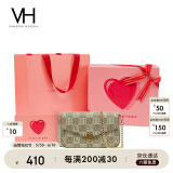 VANESSA HOGAN【送礼推荐】VH女包山茶花信封包高级感包包老花链条包单肩斜挎包