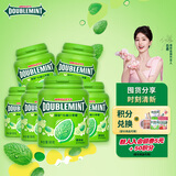 绿箭无糖口香糖薄荷味约40粒56g*6瓶 接吻糖口气清新糖休闲零食糖果