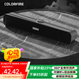 Colorfire【10万好评】七彩虹游戏电脑音响音箱家用桌面台式机超重低音炮网课音箱有线外接小音响灰色T2103