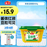 海天鲜香豆瓣酱800g 0添加防腐剂 黄豆酿造调味酱 蘸炒焖烧炖 