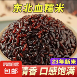 血糯米 黑糯米 紫糯米东北黑土新糯米五谷杂粮糯米饭奶茶 血糯米黑糯米5斤