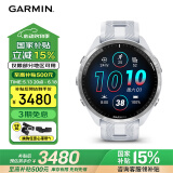 佳明（GARMIN）Forerunner965月光白心率跑步血氧铁三户外运动智能手表跑马表