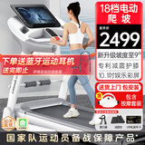 立久佳（lijiujia）跑步机家庭用智能可折叠健身房运动爬坡器材R8 10.1吋彩屏多功能