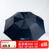 迪卡侬（DECATHLON）雨伞防晒伞高尔夫伞晴雨两用超大双人深蓝色(透明涂层) 4451856