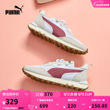 彪马（PUMA）【复古跑鞋】防滑慢跑鞋男女低帮休闲鞋RIDER FV391925 白-紫罗兰色-02 40.5