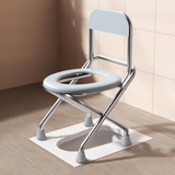 妙馨思简易折叠老人移动马桶蹲便坐便器老年人孕妇坐厕所坐便椅坐便凳