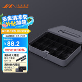 吉米家居 家用多功能维修工具箱套装 隔层收纳工具盒X1-D