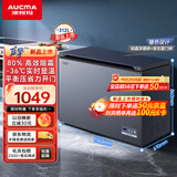 澳柯玛（AUCMA）312升家用减霜大容量商用冷藏柜冷冻柜超低温电子控温卧式冰箱 一级能效BC/BD-312DHX 以旧换新