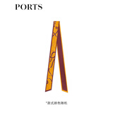 PORTS宝姿女装新款丝巾XSC0030YPT026 BLACK PRINT 均码