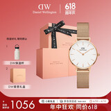 丹尼尔惠灵顿（DanielWellington）DW女表时尚经典欧美表28mm石英表送女友节日礼物 DW00100219