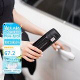 乐扣乐扣（LOCK&LOCK）缤纷弹跳盖保温杯304不锈钢男女商务便携随行水杯子390M黑色