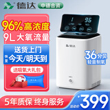 德达【中德合资】家用制氧机吸氧机老人氧气机非呼吸机仪家庭便携小型 【已售10万+ 标准款C1】5年质保+8级过滤