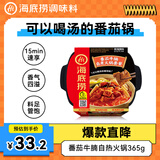 海底捞自热火锅 方便速食出游免煮速食番茄牛腩火锅365g