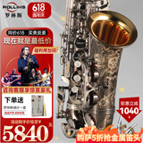 ROLLINS罗林斯萨克斯A3降e调中音萨克斯管乐器专业演奏款抗氧化耐腐蚀 A3中音镀镍款