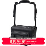 达亿瓦（DAIWA） 路亚渔具包 多功能收纳大容量双肩包斜挎包钓鱼腰包 路亚斜挎包-黑色（32x27x20cm)