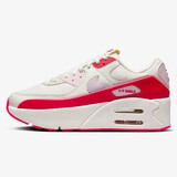 耐克（NIKE） 女子AIR MAX 90 LV8 SE厚底休闲鞋HF5073-133 白亮红 37.5 