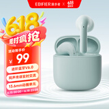 漫步者（EDIFIER）【新品上市】X1 Evo 真无线蓝牙耳机 蓝牙6.0 AI翻译 适用苹果华为小米OPPO手机 青绿