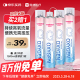 维德（WELLDAY）氧气瓶便携式孕妇老人家用吸氧气呼吸器高原反持续供氧鼻吸式1L*4