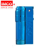 IMCO奥地利煤油防风打火机 6700复古老式砂轮点烟器父亲节礼物 IMCO标全套蓝冰 单机无耗材