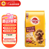 宝路狗粮 成犬狗粮中大中小型犬 牛肉味全价狗粮4kg
