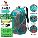 骆驼（CAMEL）户外双肩包男女轻便徒步旅行运动登山背包 A9W3CO3135 孔雀蓝